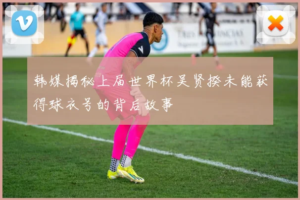 韩媒揭秘上届世界杯吴贤揆未能获得球衣号的背后故事
